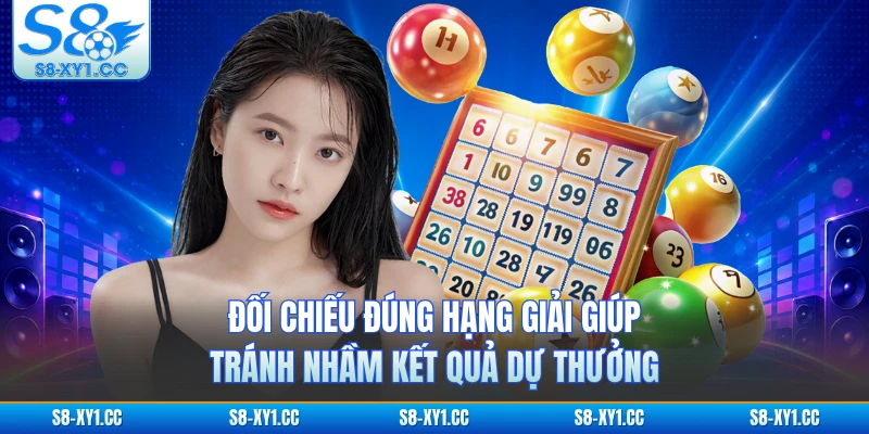 Đối chiếu đúng hạng giải giúp tránh nhầm kết quả dự thưởng
