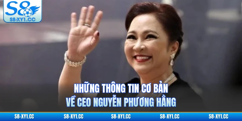 Những thông tin cơ bản về CEO Nguyễn Phương Hằng